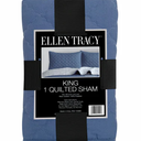DI ET Quilt Sham Blue