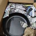 Cast Iron 13.25" Seasoned Cooking Skillet Kitchen Cookware Frying Pan, Black