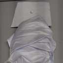 GraduationMall Shiny Kindergarten & Preschool Graduation Gown Cap Set White 27(3'6"-3'8")