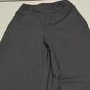 G4Free EverGoing Wide Leg Ankle Pants for Women 7/8 Length Yoga Dress Pants High Waist Stretch with Pockets Casual Work (X-Small, Black)