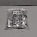 2 in 1 Garland Hooks and Fireplace Stocking Holders, Mantel Hooks for Christmas Adjustable No Drill Mantle Stocking Hanger for Fireplace Xmas Holiday Home Party Decoration (black-6PCS)