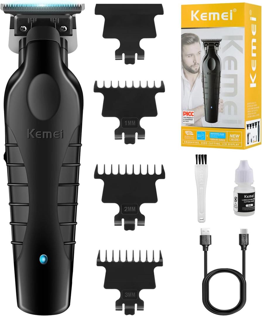 KEMEI 2299 Trimmer Professional Cordless Hair Clipper for Men