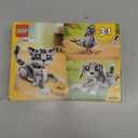 LEGO Creator 3 in 1 Playful Cat Toy - Building Toy with 3 Building Options, Cat, Dog, or Pigeon - Birthday Gift for Kids - Animal Figures for Kids, Girls and Boys, Ages 8+ - 31163