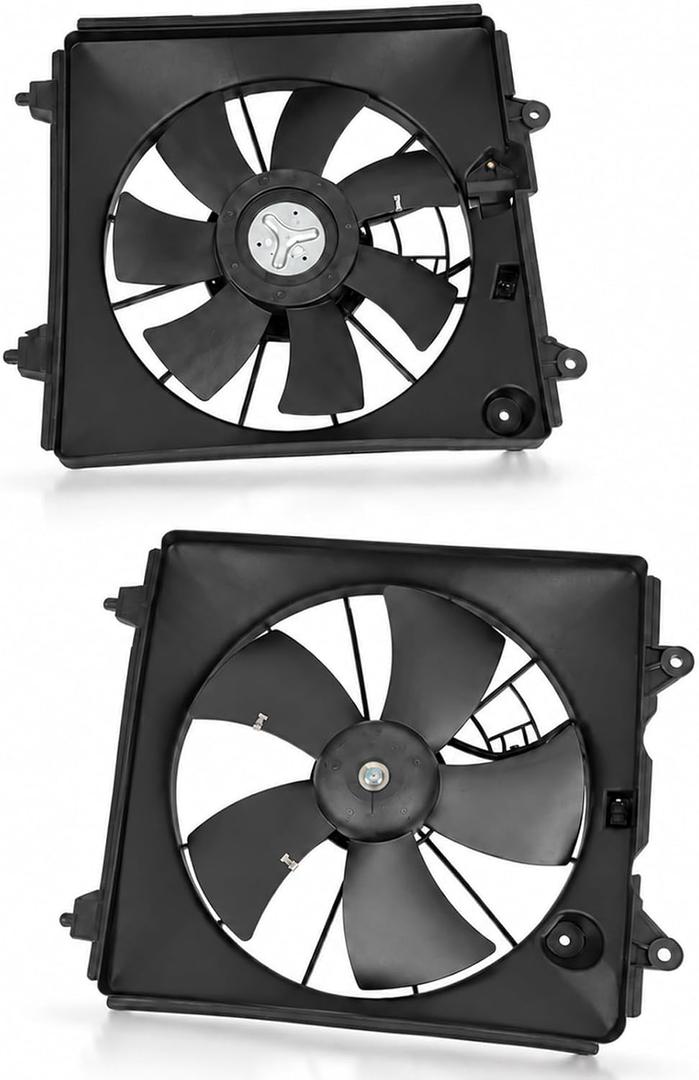 620-212 620-245 Radiator Cooling Fan Assembly Fits for 2007-2009 Honda CR-V 2.4L Replaces OE HO3115139 HO3120102