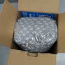 5 STARS UNITED Knee Pillow for Back Sleeping  Memory Foam Cushion for Sciatica Pain Relief  Under Leg Support for Sleeping on Back  Half Moon Bolster for Bed, Gray (Standard, Grey)