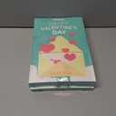 3 x 36 Pack Valentines Day Cards for Kids School  Adorable Die-Cut Animal & Food Classroom Valentines with Pink Envelopes & Stickers, 9 Cute Designs for Boys, Girls & Teachers