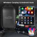 5.0 Carplay Wireless Adapter with Netflix/YouTube, Support TF Card Wireless CarPlay and Android Auto, Ellinic CarPlay AI Box Adapter, Auto Connect for Factory Wired CarPlay Cars