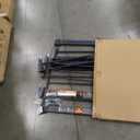 Cumbor 2 Pack 29.7-46" Baby Gate for Stairs, Mom's Choice Awards Winner-Auto Close Dog Gate for doorways, Easy Install Pressure Mounted Pet Gates indoor, Easy Walk Thru Wide Safety Gate for Dog, Black