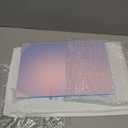 Iridescent Acrylic Sheets 8"x12" | 3mm Thick (1/8") | Rainbow Color-Changing Plexiglass | Perfect for Crafts, Signs, and Displays | 4-Pack | Lightweight & Durable | Scratch-Resistant