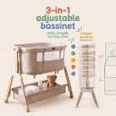Baby 3-in-1 Adjustable Bassinet Bedside Sleeper, Infant