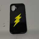 Lightning-Bolt-Power-Zeus-Greek for iPhone 16 Case, Alpine Black