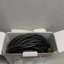 YAMATIC Flexible Pressure Washer Hose 50FT 1/4", 3200 PSI, M22-14mm Female Ends, Kink-Resistant Replacement for Gas/Electric Power Washer Troy-Bilt Ryobi Craftsman, Black