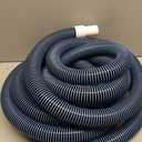 BEWAVE Pool Vacuum Hose, Above/In Ground Manual Heavy Duty Swimming Pool Hose with Swivel Cuff, 1-1/2 In x 30 Ft