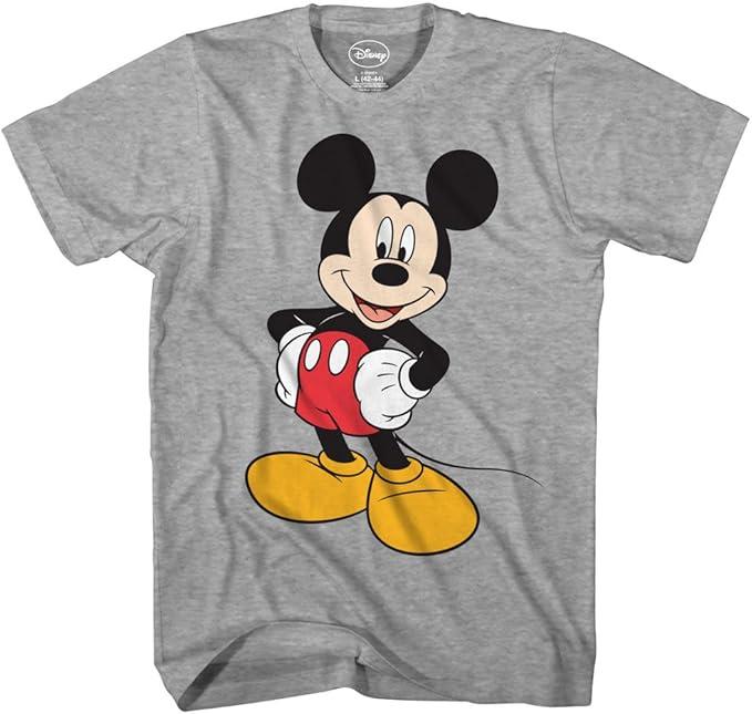 Disney Men's Classic Mickey Mouse Full Size Graphic Short Sleeve T-Shirt, Size: 3X-Large