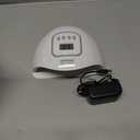 JODSONE U V LED Nail Lamp, Nail Dryer for Gel Polish, Led Light with Automatic Sensor & 4 Timers (Milky White)