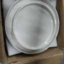 Plates and Bowls Sets, Scratch Resistant Dinnerware Sets for 8, 24 Pieces Porcelain Ceramic Dishware Dishes Set, Modern Stoneware Kitchen Dinner Set, Microwave and Dishwasher Safe, Cream White