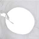 DUNHAO COS Women's White Crinoline Pannier Underskirt Victorian Dress (White)