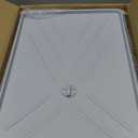 Laveshop Dish Drying Rack - Expandable Rack, Large Capacity Dish Drainer for Kitchen Counter, Rust-Proof with Utensil Holder, Gray