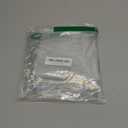 H&W 4PCS 5mm Fuse Beads Boards, Large Clear Pegboards Kits, with Gift 4 Lroning Paper (WA3-Z1)