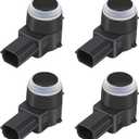 4 PCS PDC Parking Assist Sensor - Compatible with Dodge Journey, Durango, Ram 1500 2500 3500, Jeep Commander, Liberty, Grand Cherokee - Replace 1EW63TZZAA - Reverse Backup Parking Sensor