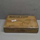 WESTREE Dual Monitor Stand Riser with Two Drawers, Extra Large Storage Monitor Stand for 2 Monitors, Desktop Oraganizer Stand for Computer,Laptop,Screen,Printer,TV (Black)