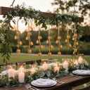 2 x Vintage Gold Metal Bells with Jute Hanging Rope, Decorative Cow Chimes for Weddings, Parties, Christmas Wreaths & Home Dcor  Handmade Iron Bells Set