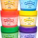 Tub Works Bath Dough Moldable Kids Soap Bath Toy, Variety 6 Pack | Shape, Mold & Create Tub Art with Soapy Dough | Soft & Moldable Kids Bath Soap for Shaping | Sensory Toddler Bathtub Toys