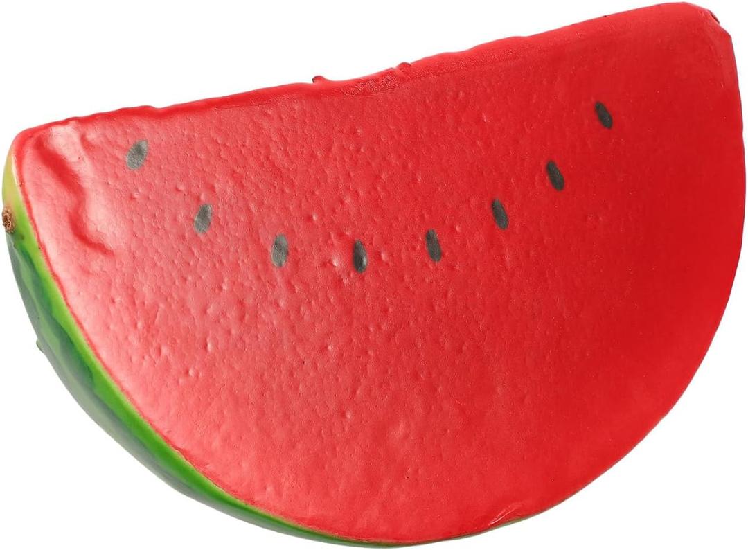 VICASKY Watermelon Slice Realistic Fruit Fake Fake Watermelon Decor Foam Material Home