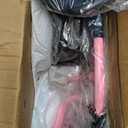 Umatoll Tricycle for Toddlers 2-5 Year Old, Ajustable Toddler Bike Outdoor Toys, Birthday Gift for Girl Age 2-4, Trike with Light up Wheels (Pink)