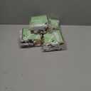 Yeaqee 50 Pcs Mini Metallic Paper Gift Bags with Handles 4x2.75x4.5'' Tiny Small Gift Bags with Thank You Tag for Valentine Wedding Birthday Welcome Return Gifts Small Business(Sage Green, Gold)