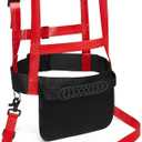 Kids Ski Snowboard Training Shoulder Harness Toddler Skiing Harness with Removable Leash and Handle for Beginners Speed Control Teaching, Skating, Skateboarding, Snowboard Kids Roller Skating Cycling