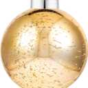 XmasExp 8in Large Christmas Ornaments Christmas Ball Ornaments Giant Tree Decoration Shatterproof Decorative Hanging Balls for Holiday Party Decor (Gold, 1pcs)