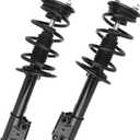 KUSATEC Front Pair Complete Struts Shock Absorber fit for Ford Explorer 2013 2014 2015 2016 2017 2018 2019, 172729 172730 Left/Right Struts with Coil Spring Assemblies