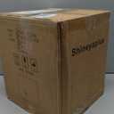 Stackable Storage Bins 12 Pack (11x5x5 Inch), Plastic Stackable Storage Organizer Bins Wall Mounted Hanging Samll Parts Bin for Garage, Workbench & Office (Blue & Red)