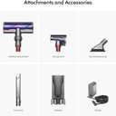 Dyson V8 Plus Cordless Vacuum, Cleans Hard Floors and Carpets, Detangles, Converts to Handheld, 115AW, 2 Power Modes, Up to 40 Minutes