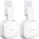 Wall Mount Holder for eero Pro 6e/Pro 6, No Messy Wires, Space Saving, Outlet Wall Bracket Only Compatible with eero Pro 6e/Pro 6 Mesh Wi-Fi System Router (2 Pack)
