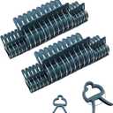 Sago Brothers 40 PCS Plant Clips Garden Clips for Tomato Cage, Tomatoes Clips Plant Support Clips for Bamboo Stakes, Climbing Plants, Vines, Gentle Plant & Flower Trellis Clips for Plant Stalks, Stems