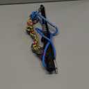 DIBBATU Flirt Pole for Dogs Interactive Dog Toys for Large Medium Small Dogs Chase and Tug of War, Dog Teaser Wand with Lure Chewing Toy for Outdoor Exercise & Training