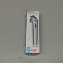 Dreamfarm Garject 2-In-1 Garlic Peeler, Garlic Press & Mincer with Garlic Peel Ejector, Chrome-Plated Zinc - Black