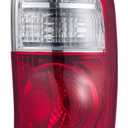 Tail Light for 2004-2006 Toyota Tundra Limited SR5 Double Cab w/Standard Bed [TO2801153 815500C040 ] tail lamp Assembly Replacement Right Passenger Side RH