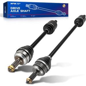 KAX CV Axle Front Driver and Passenger Side Fit for Honda Civic 2006 2007 2008 2009 2010 2011 2012 2013 2014 2015 1.8L, Front CV Axle Shaft Assembly 66-4232 66-4233