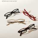 TIJN Olisa Blue Light Blocking Glasses for Women Men,Oval Glasses Frame Bluelight Glasses for Gaming/Computer/Screen (23. Butterlight (Cat Eye))