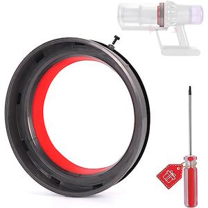 Dust Bin Top Fixed Sealing Ring Compatible with Dyson V11 V15 SV14 SV15 SV22 Vacuum Cleaner Dust Bucket/Dirt Cup Replacement Parts, Vacuum Cleaner Repair Accessories