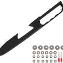 Door Armrests Compatible with 2010-2014 Chevy Silverado Tahoe Suburban, GMC Sierra Yukon Black Left Driver Side Replace:84127280