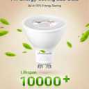 DEWENWILS 6-Pack GU10 LED Bulb Dimmable, 3000K Warm White GU10 Bulb Replacement for Track Lighting, 500LM, 7W(50W Equivalent) LED Light Bulb for Kitchen, Range Hood, Living Room, Bedroom