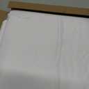 sancua 2 Pack White Tablecloth 60 x 102 Inch, Rectangle 6 Feet Table Cloth - Stain and Wrinkle Resistant Washable Polyester Table Cover for Dining Tables, Buffet Parties and Camping
