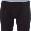 Hanes Men's 10-Pack Boxer Briefs with Comfort Flex Waistband (L, Black)
