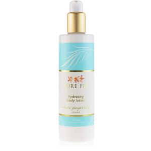 PURE FIJI Body Lotion Hydrating - Moisturizing Lotion for Dry Skin with Coconut Milk and Vitamin E, Organic Body Lotion For Women and Men, White Gingerlily Scent, 12 oz