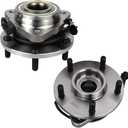 Autoround 2-Pack RWD Front Wheel Bearing and Hub Assembly 513200 Compatible with Chevy Blazer, GMC Jimmy, for 1998 1999 2000 2001 2002 2003 2004 2005 Both Passenger Driver Side 5 Lug w/ABS