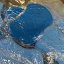 Tanlade 480 Pcs Individually Wrapped Sponges Kitchen Bulk Non Scratch Scouring Sponges for Dishes Household Cleaning Travel Apartments Hotel Car (Blue)